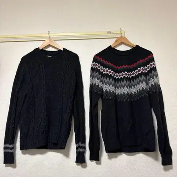 아메리칸 이글 니트 스웨터 2벌 세트 L