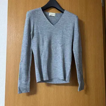 유나이티드 애로우즈 리브 니트 그레이