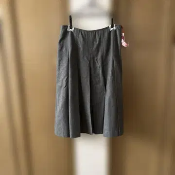 MICHEL KORS 마이클코어스 박스 플리츠 스커트 그레이