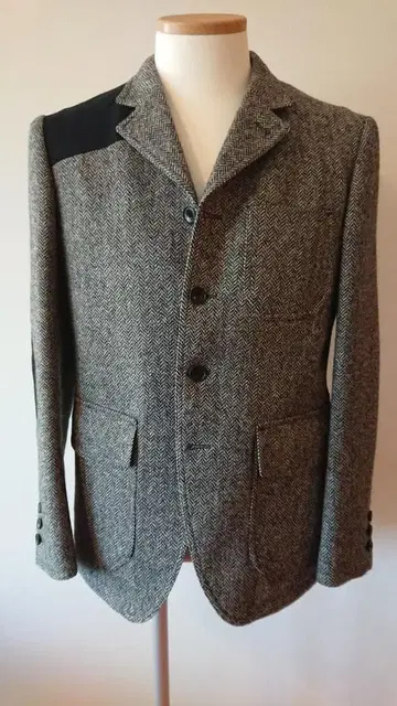 니콜 NICOLE 남성용 자켓 헤링본 사이즈 M