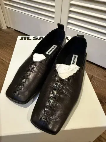 질 샌더 발레리나 블랙 36.5 23.5~24cm