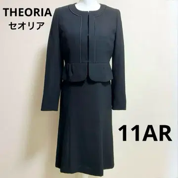 THEORIA 세오리아 상복 세레모니 원피스 수트 11AR 블랙