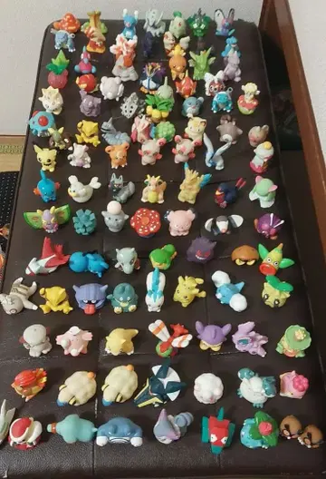 포켓몬 피규어 손가락 인형 포켓몬스터 100개 + 13개 소프트 비닐