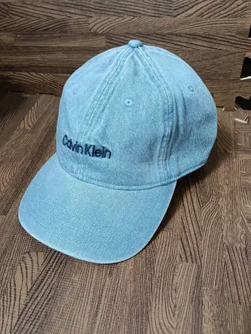 미사용품 캘빈클라인 데님 캡 프리 사이즈 CK