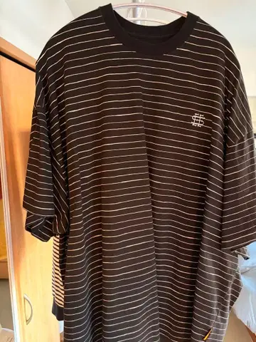 seesee 스트라이프 오버 사이즈 T셔츠