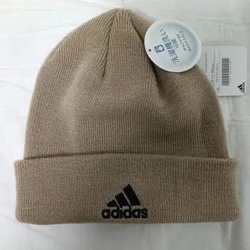 adidas 아디다스 베이지 니트 모자 프리 사이즈