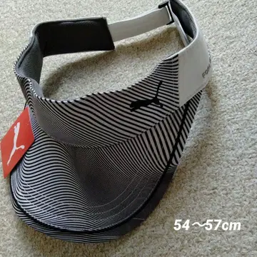 PUMA 푸마 우먼 골프 선바이저 라인 그래픽