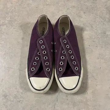 컨버스 로우컷 퍼플 보라색 23.5cm