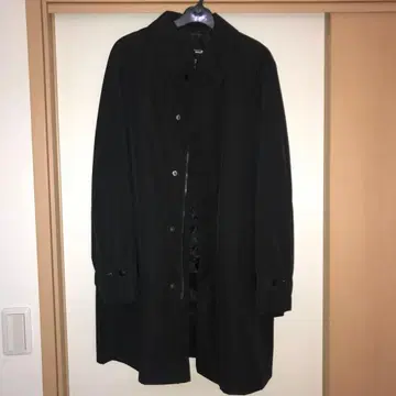 미사용 새상품 나노 유니버스 블랙 S 스텐카라 코트