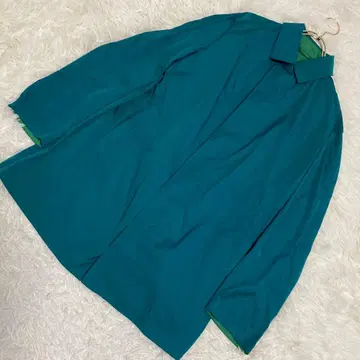 Calvin Klein 스텐카라 코트 에메랄드 그린 L 캐주얼