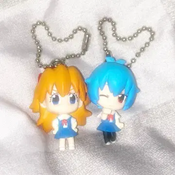 에반게리온 쁘띠에바 스윙 피규어 키링 아스카 레이