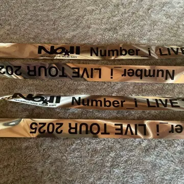 Number_i LIVE TOUR 2025 은색 테이프 D