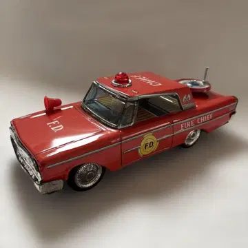 [ 골동품 ] DAIYA제 FIRE CHIEF CAR 양철제