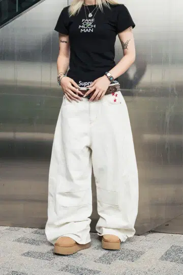 That's life 화이트 데님