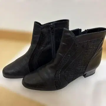 방한 부츠 블랙 23.5cm