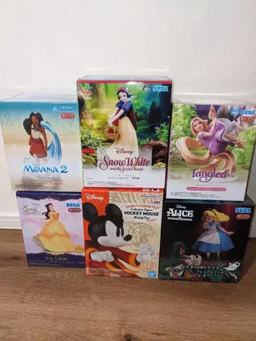 디즈니 피규어 세트 6개