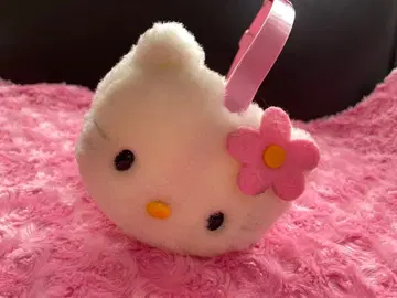 키티 귀도리 귀마개 헬로키티