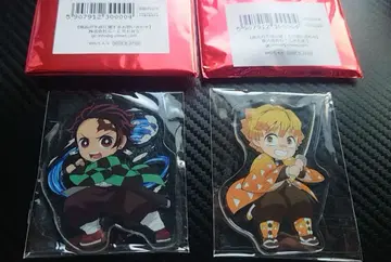 귀멸의 칼날 탄지로 & 젠이츠 아크릴 키링