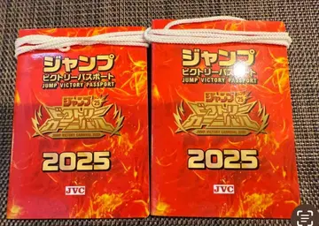 점프 빅토리 카니발 2025 여권 (2권 세트) 도장 찍힘 있음