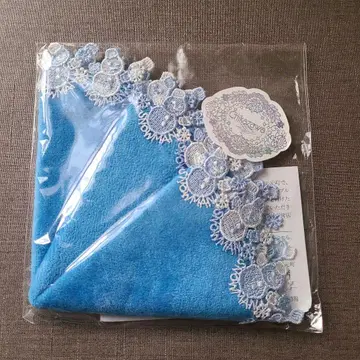 치카자와 레이스 시즌 타월 손수건 눈사람