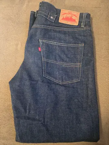 A.W.A 151Z 36인치 데님 키나시 노리타케 착용 사이즈