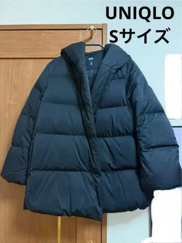 [ UNIQLO ] 파우더 필 다운 숏코트