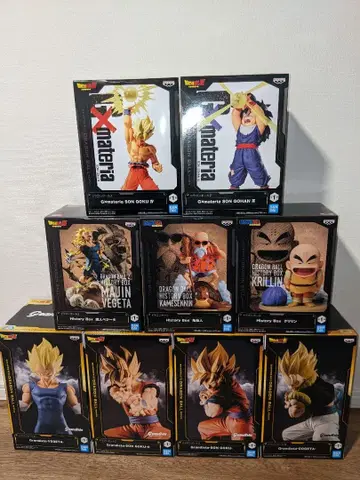 드래곤볼 피규어 9체 세트