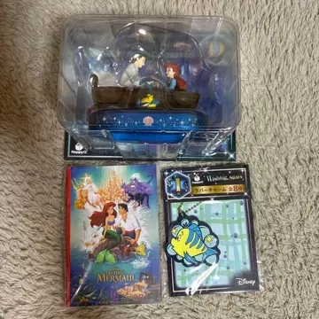 Disney happy 복권 인어공주 3점