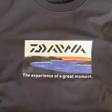 Daiwa 풍경 프린트 T셔츠 L 사이즈