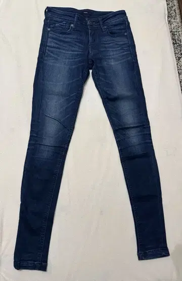 [새상품급] EMODA 에모다 스키니 데님 다크 블루 사이즈 0 XS