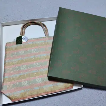 일본 의류용 백 실크 100% 미사용 새상품급