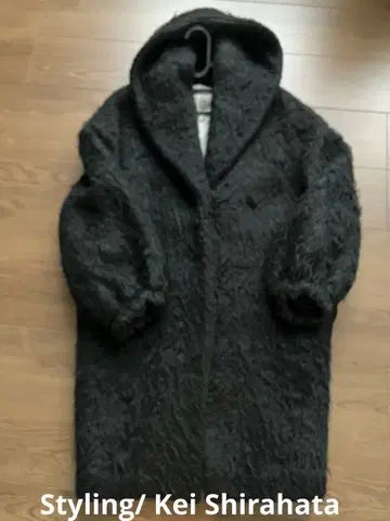 Styling/ Kei Shirahata 샤기 코트 블랙