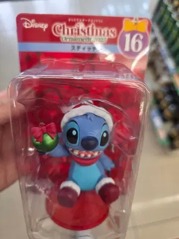 스티치 디즈니 크리스마스 오너먼트