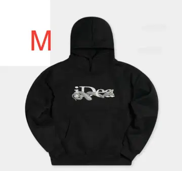 IDEASWAM 후드티 OUROBOROS HOODIE 블랙 M 사이즈