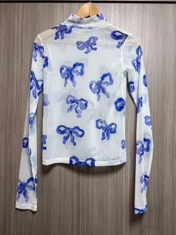 poppy 아사기니뇨 시스루 상의