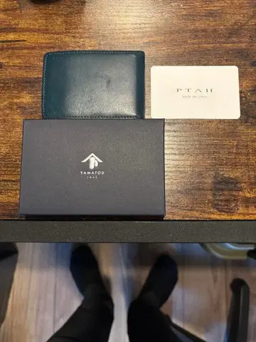 티토 알론소 이탈리아 가죽 극박 얇은 가벼운 코인 케이스 블루