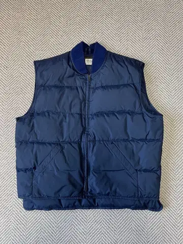 80s Eddie Bauer 다운 베스트 L made in usa