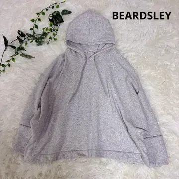 새상품급 비어즐리 봄버 히트 후드티 후드티 와이드 실루엣 속기모