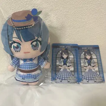 러브 라이브 여자학원 GiGO 앉은 인형 무라노 사야카 클리어 카드