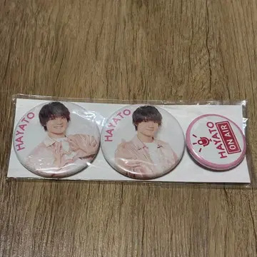 사노 하야토 캔뱃지 M!LK ONAIR CHU 3개 세트