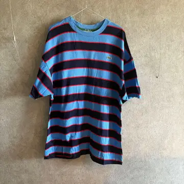 LACOSTE 멀티 보더 T셔츠