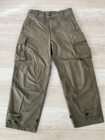 카고 팬츠 올리브색 사이즈 24