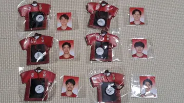 배구 일본 대표 유니폼 미니 사진 홀더 9개 세트