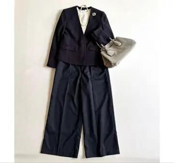 세탁 가능한 오페크 트위드 자켓 팬츠 셋업 졸업식 입학식 36