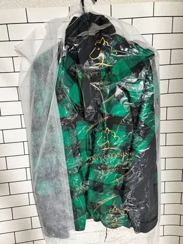 sacai 22ss 버팔로 체크 블루종 자켓