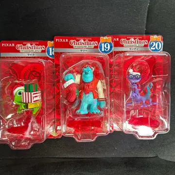 해피 복권 디즈니 크리스마스 오너먼트 몬스터 주식회사 세트