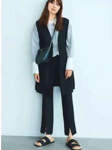 Mila Owen 롱베스트 밀라 오웬 베스트 블랙