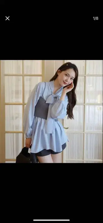 니트 뷔스티에 세트 블라우스 by Maison de Lyla