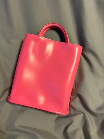 핑크 가죽 토트백 PIENI