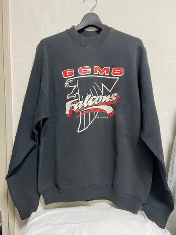 귀중 구제 의류 VINTAGE 90s GCMS Falcons 맨투맨 XL